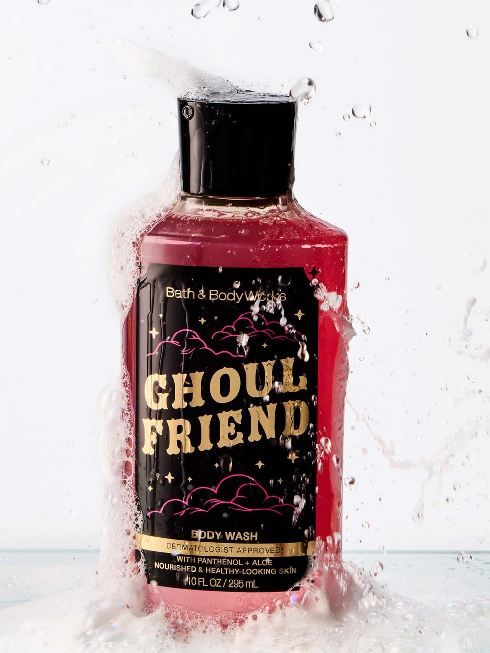 👻🍓Bath & Body Works Ghoul Friend Pink Body Wash with Black Label🎀🌸